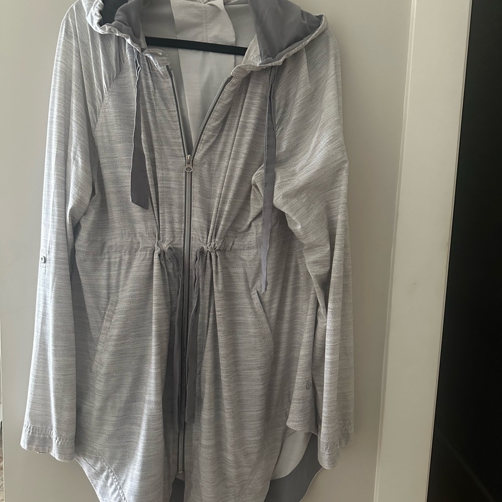 lululemon athletica Light Gray Utility Jacket